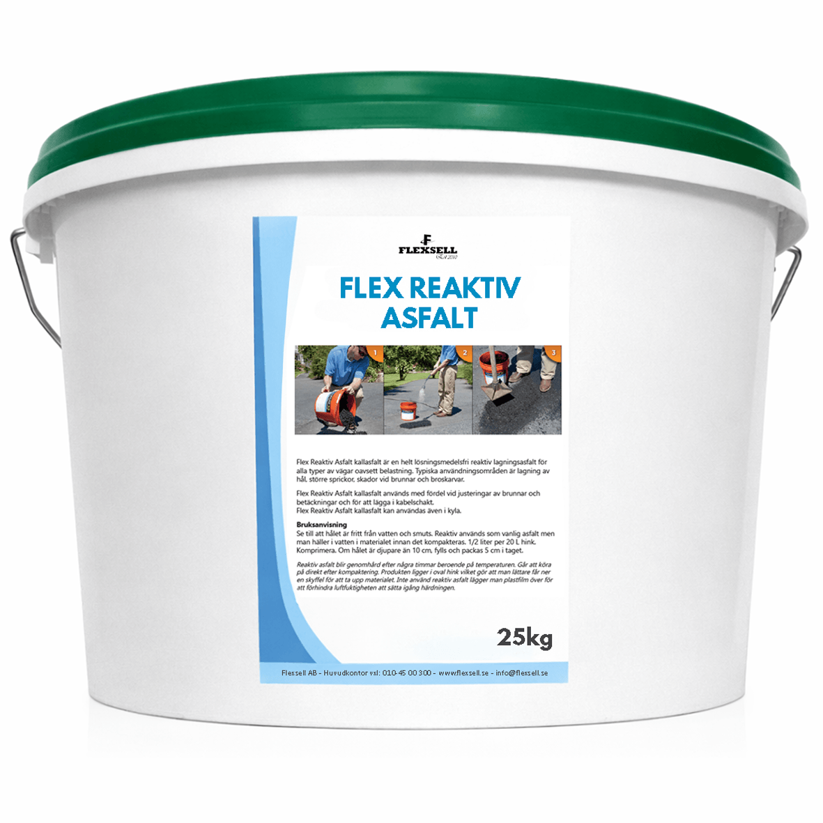 Flex Reaktiv Asfalt 25kg