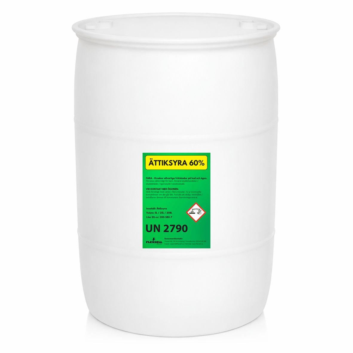 Ättiksyra 210L Flexsell AB